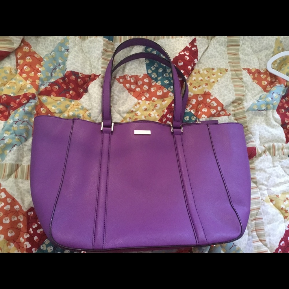Kate Spade purple purse! Excellent condition